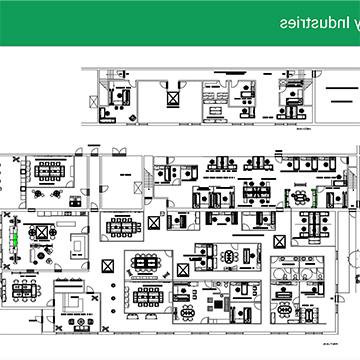 Floor plan for Dorsey Industries